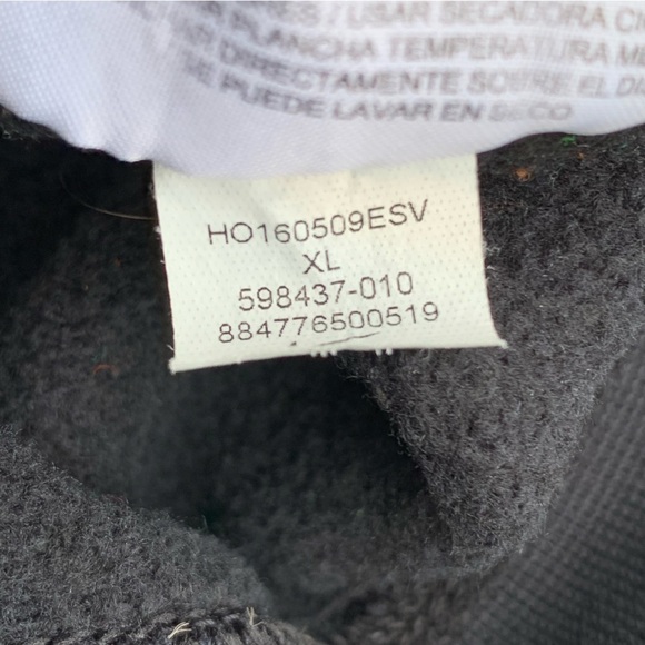 Vintage Nike Swoosh Logo Austin Basketball Hoodie Sweatshirt Size XL - Picture 7 of 8